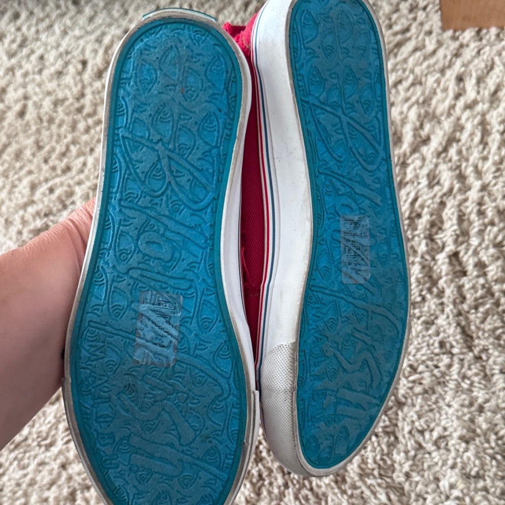 Blowfish Kids Red Canvas Sneakers - Picture 3 of 3